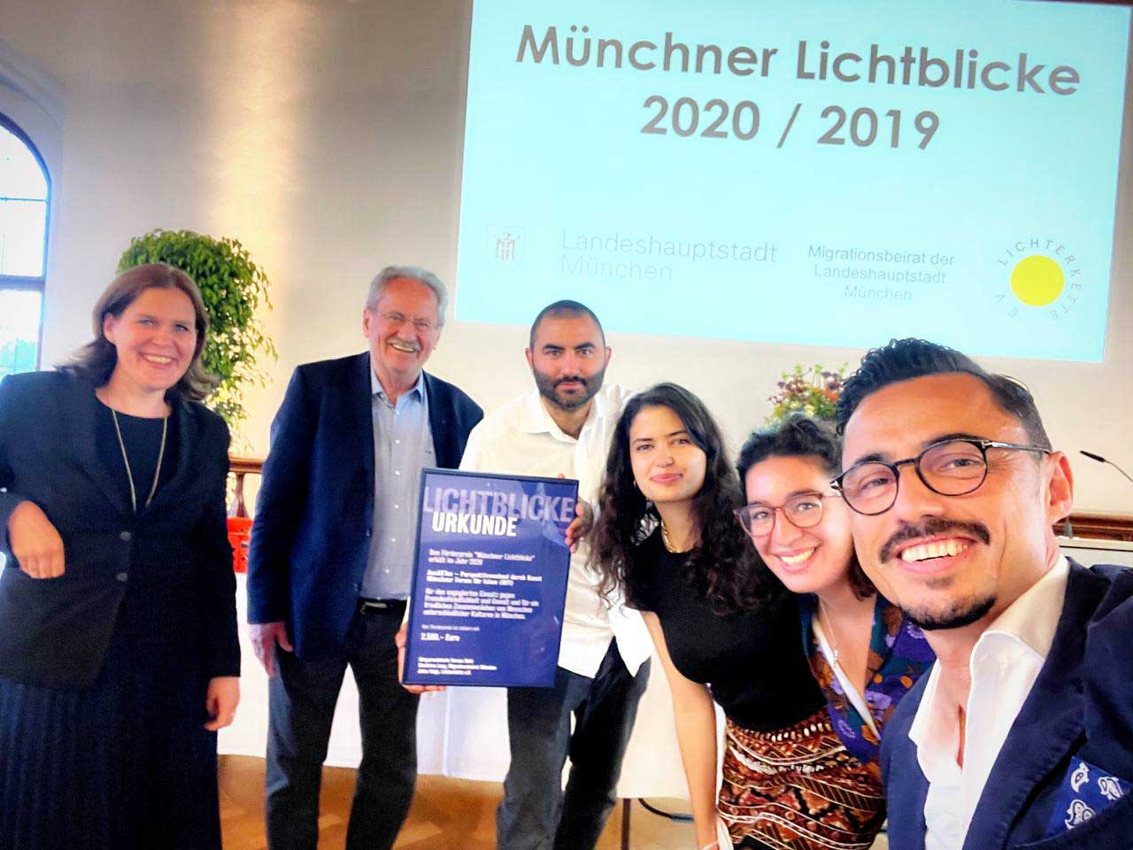 "Münchner Lichtblicke“ Förderpreis 2020