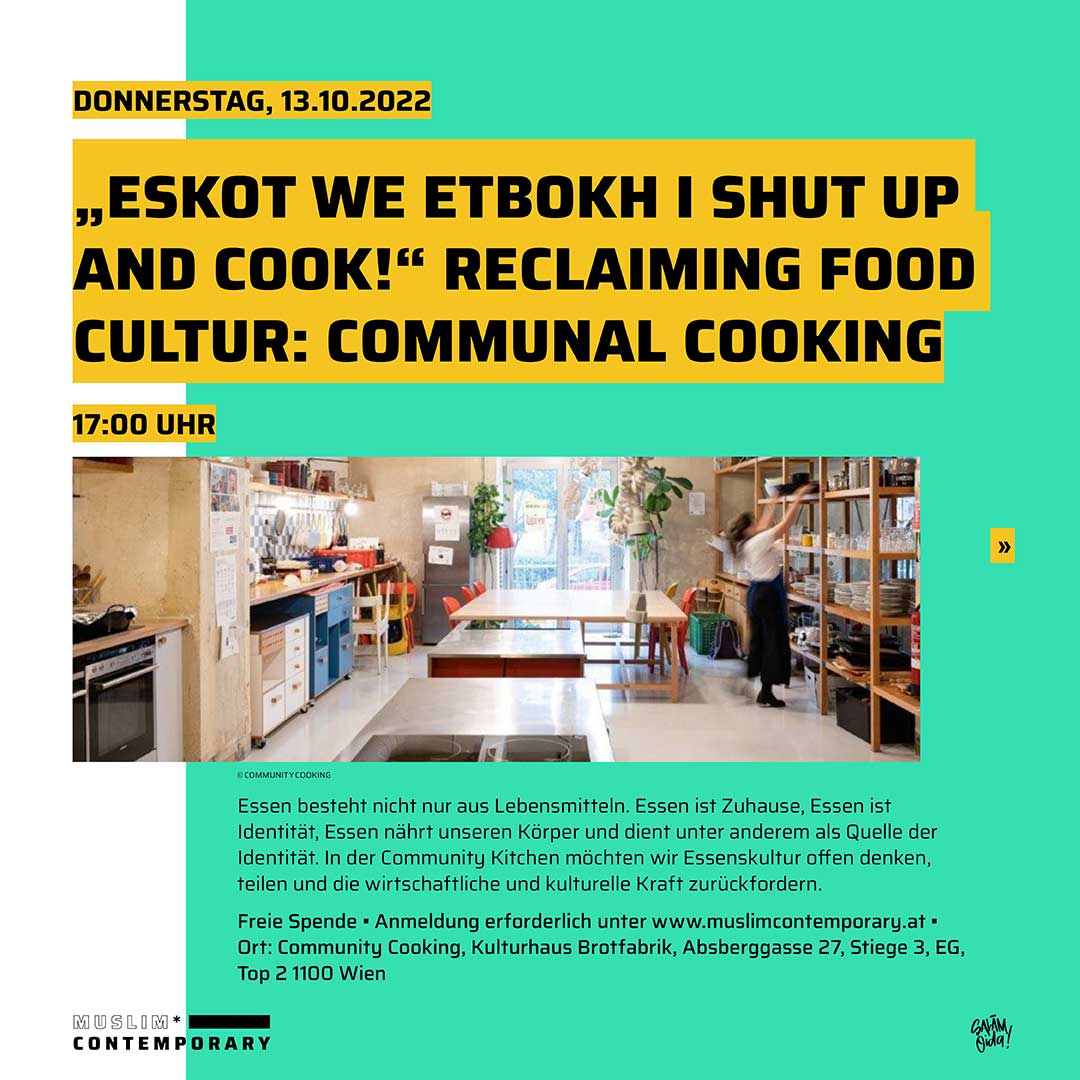 Muslim Contemporary Communal Cooking