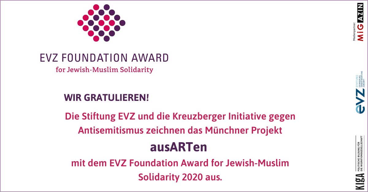 „Award for Jewish-Muslim Solidarity“ von der EVZ Foundation
