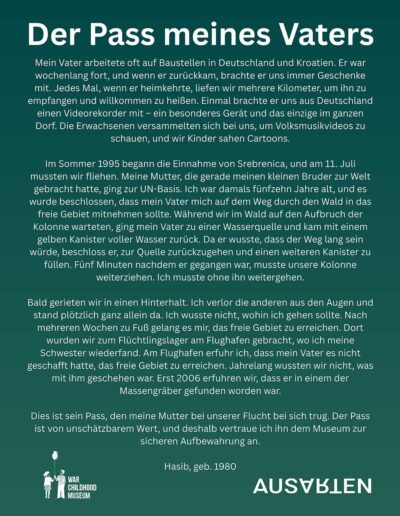 ausarten-muenchen-Srebrenica-War-Childhood-Hasib-Der-Pass-meines-Vaters